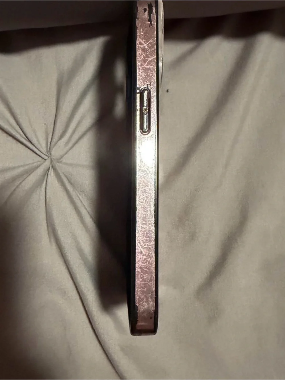 Pink Shiny Protective iPhone 14 Pro Case